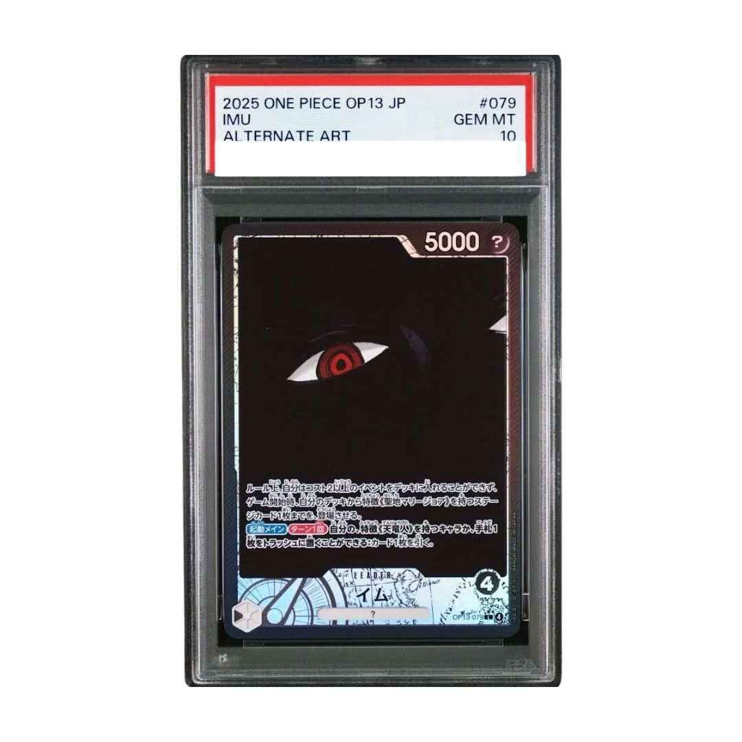 One Piece Card Game Imu Sama OP13-079 L Parallel - PSA 10 (JAP